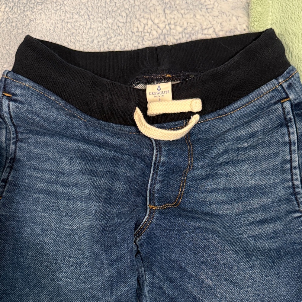 J Crew Crewcuts Navy Blue Kids Jeans Boys Size 5